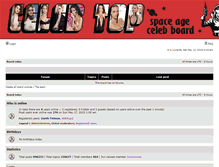 Tablet Screenshot of celebtop.com